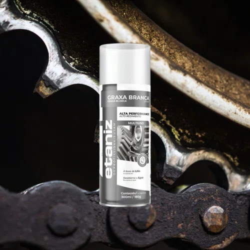 Graxa Spray Branca 300ml/180g | Etaniz