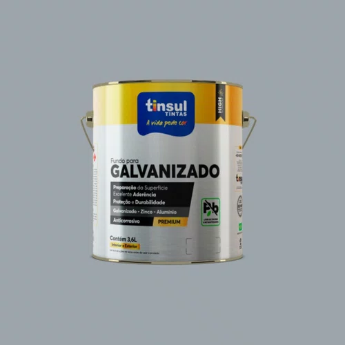 Hiper Fundo para Galvanizado Cinza 900ml | Tinsul