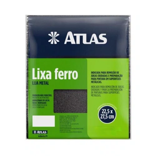 kit 5 Lixas Ferro G-150 | Atlas