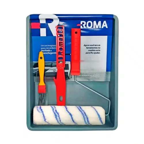 Kit Pintura Flex 23cm 5 peças | Roma