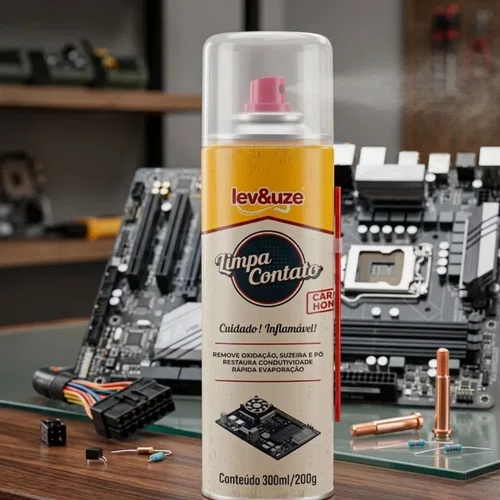 Limpa Contato Spray 300 ml | Lev&Uze