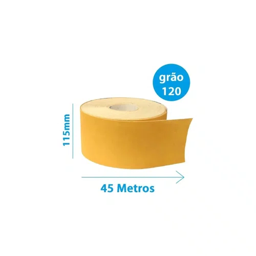 Lixa em Metro Grão 120 | Alcar