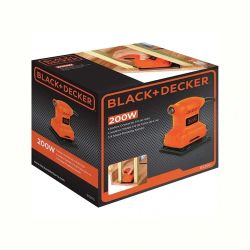 Lixadeira Orbital BS200-B2 1/4" 220V | Black+Decker