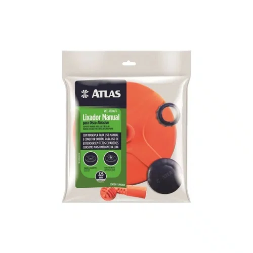 Lixador Manual Orbital P/ Disco Abrasivo 225mm | Atlas