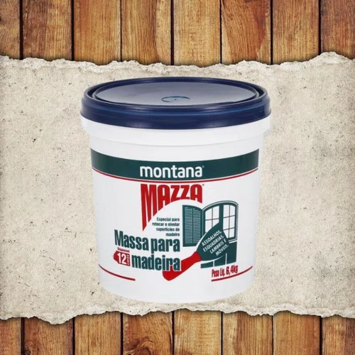 Massa Branca para Madeira 6,4kg | Montana