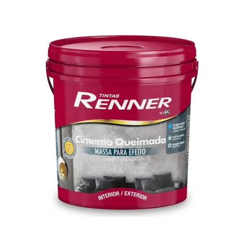 Massa Cimento Queimado Neblina Serrana 3,6l | Renner