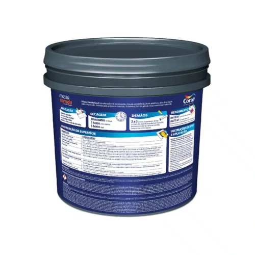 Massa Corrida Pva 25kg | Coral