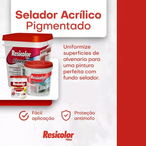 Massa Corrida Pva 25KG | Resicolor