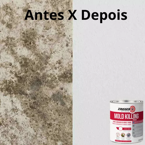 Mold Killing Primer Base Água Branco 900ml | Zinsser