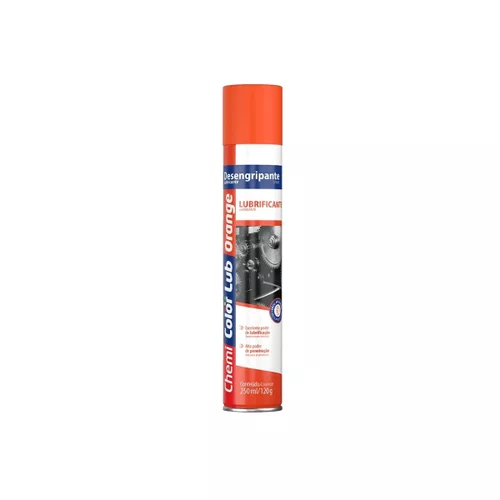 Oléo Lubrificante Spray Lub Orange 250ml/120g Chemicolor