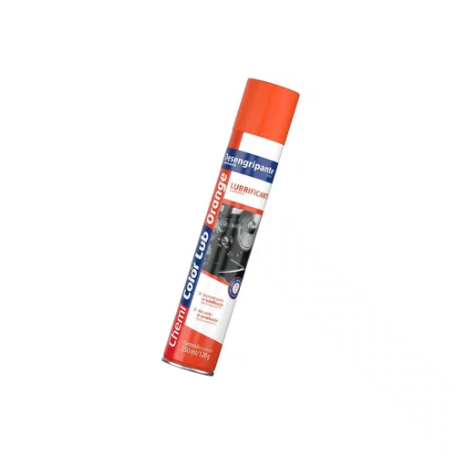 Oléo Lubrificante Spray Lub Orange 250ml/120g Chemicolor