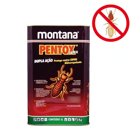 Pentox Cupim Incolor 5l | Montana