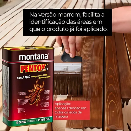 Pentox Cupim Marrom 5l | Montana