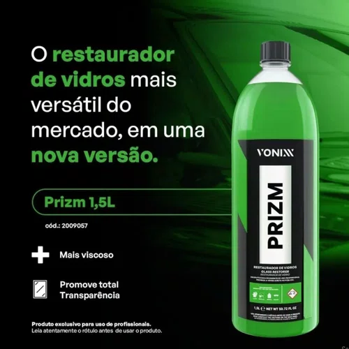 Prizm Restaurador de Vidros 1,5L | Vonixx