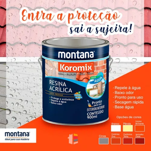 Resina Impermeabilizante Base de Agua Koromix 900ml |Montana