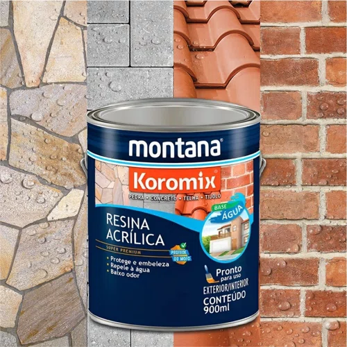 Resina Impermeabilizante Base de Agua Koromix 900ml |Montana
