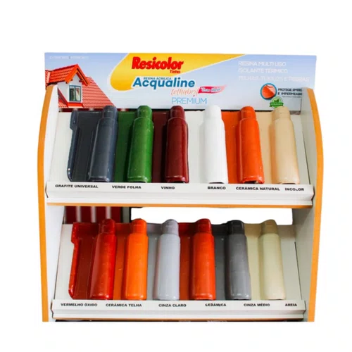 Resina Telhabril Acqualine Vermelho Óxido 3,6L | Resicolor