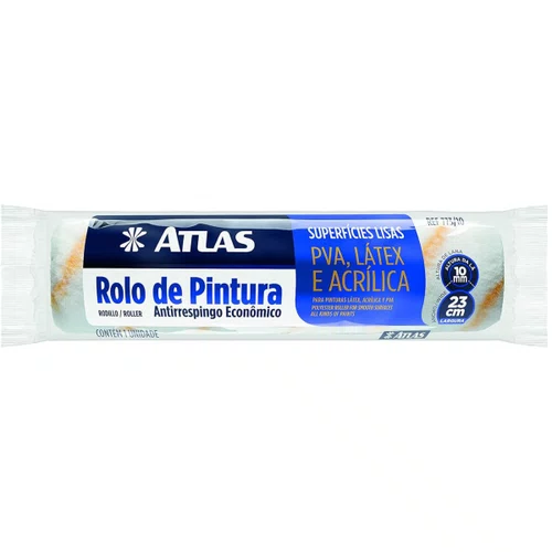 Rolo de Pintura Antirespingo Lã Sin 773/15 15cm | Atlas