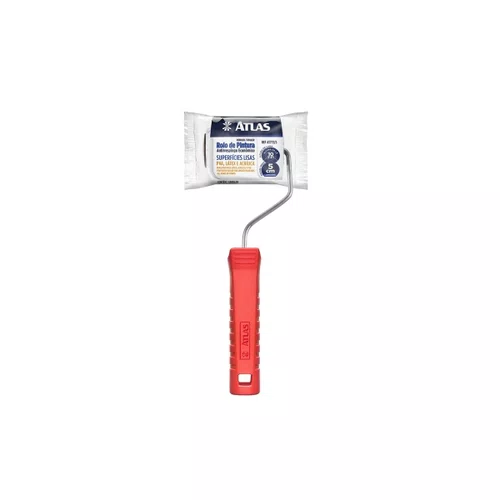 Rolo de Pintura Antirrespingo Lã Sintética 5cm | Atlas