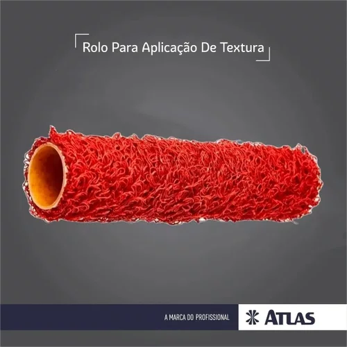 Rolo Textura Rústica 1155 23cm | Atlas