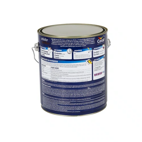 Selador Acrílico 3,6L | Coral