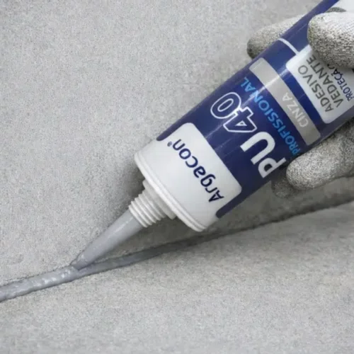 Selante PU 40 Construção Cinza Premium 400g | Argacon