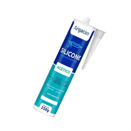 Silicone Acético Incolor 250g/270ml | Argacon