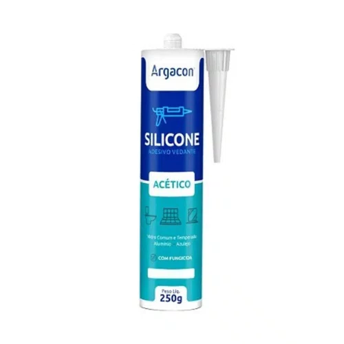 Silicone Acético Incolor 250g/270ml | Argacon