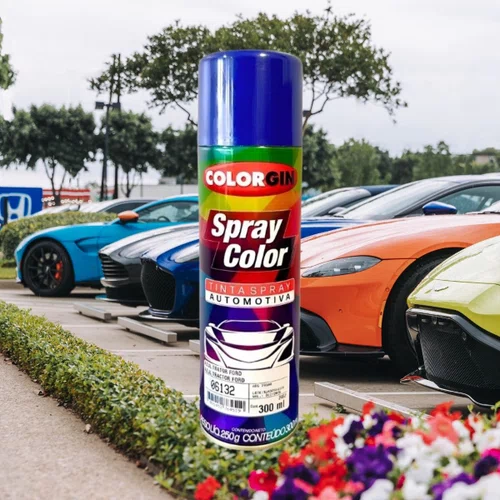 Spray Color Azul Ford Trator 300ml | Colorgin