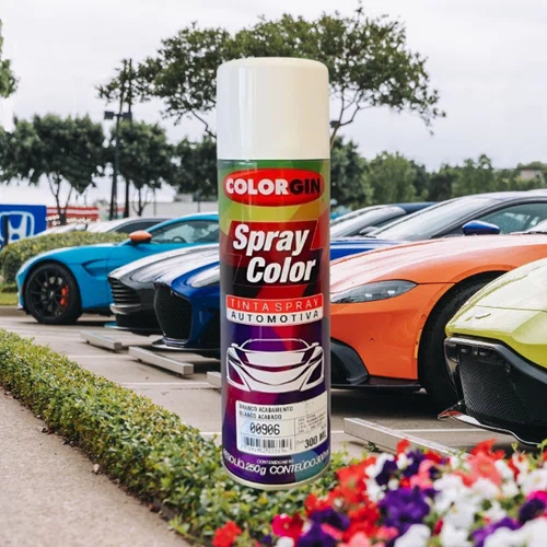 Spray Color Branco Acabamento 300ml | Colorgin