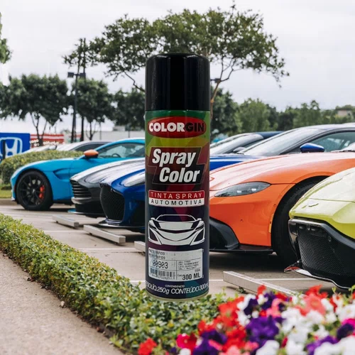 Spray Color Preto Rápido 300ml | Colorgin