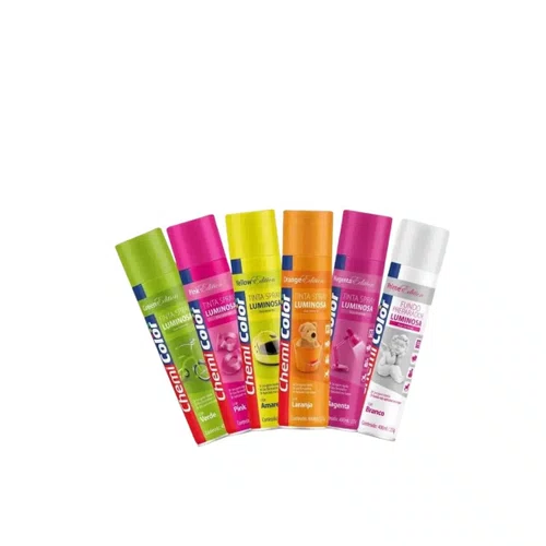 Spray Luminoso Amarelo 400ml | Chemicolor