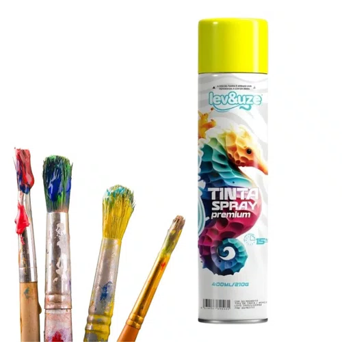 Spray Luminoso Amarelo 400ml | Lev&Uze