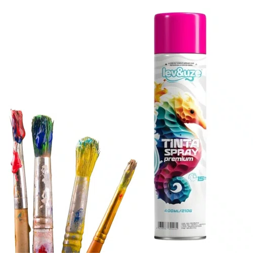 Spray Luminoso Pink 400ml | Lev&Uze