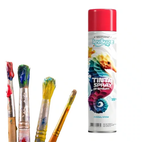 Spray Luminoso Vermelho 400ml | Lev&Uze