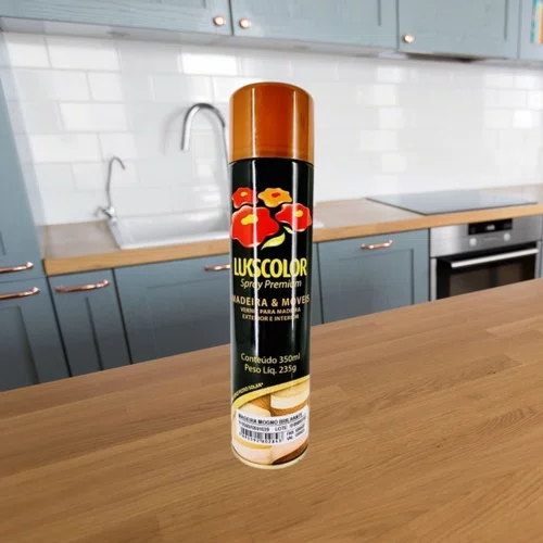 Spray Madeira e Móveis Mogno Brilhante | Lukscolor