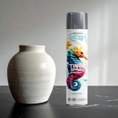 Spray Metálico Alumínio 400ml | Lev&Uze