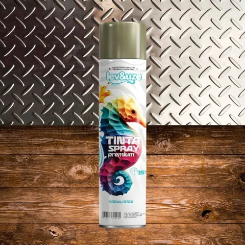 Spray Metálico Ouro 400ml | Lev&Uze