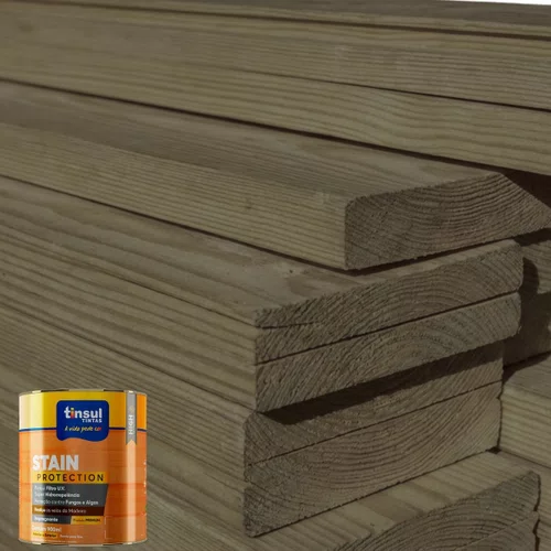 Stain Protection castanho Deck UV 900 ml | Tinsul