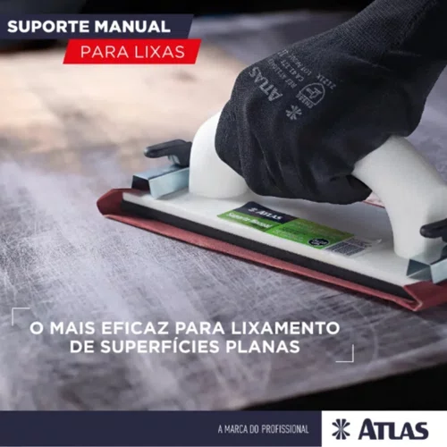 Suporte para Meia Lixa Plástico 23x10,5 | Atlas