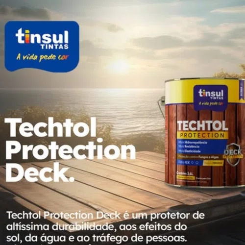 Techtol Protection Deck Incolor 3,6L | Tinsul