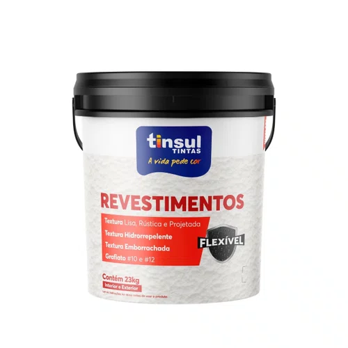 Textura Acrílica Lisa 23kg | Tinsul