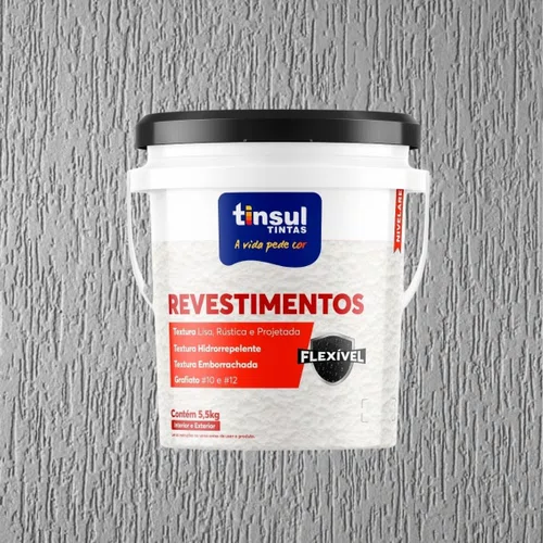 Textura Acrílica Lisa 6kg | Tinsul