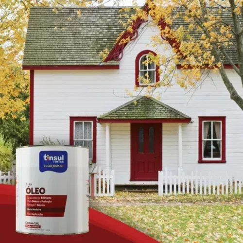 Tinta a Óleo Assoalho Vermelho Óxido 3,6L | Tinsul