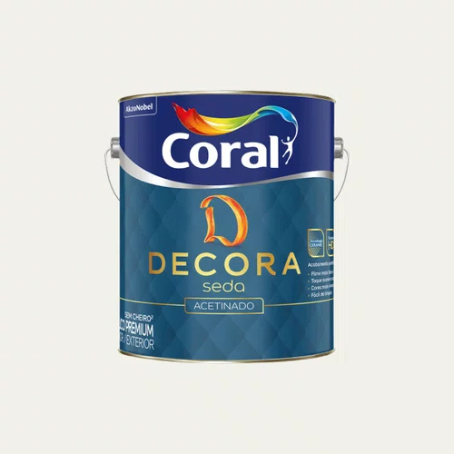 Tinta Acrílica Decora Seda Branco 3,6L | Coral