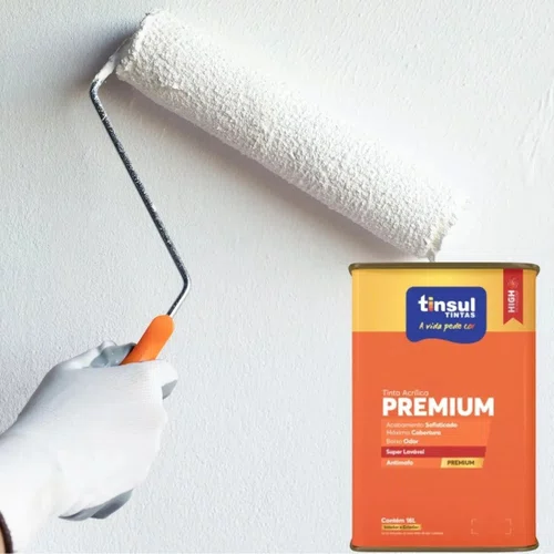Tinta Acrílica Premium Branco Fosco 18L | Tinsul