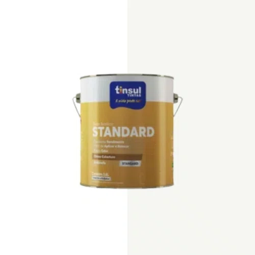 Tinta Acrílica Standard Branco Fosco 900ml | Tinsul