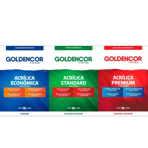 Tinta Econômico Fosco Branco 18L | Goldencor