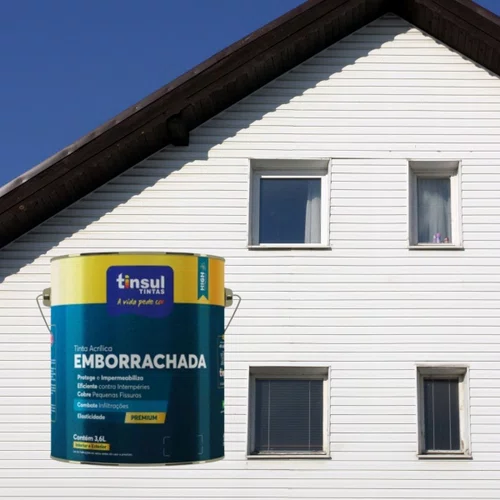 Tinta Emborrachada Premium Fosca Branco 3,6l | Tinsul