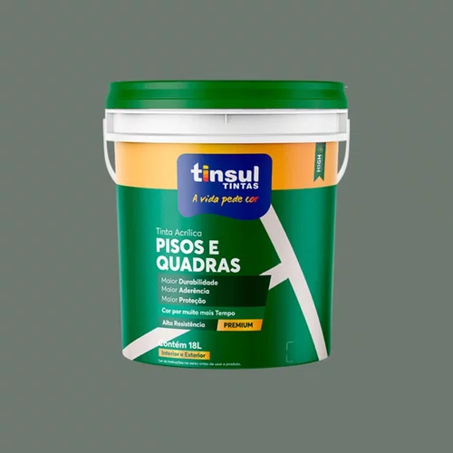 Tinta para Pisos e Quadras Concreto 18l | Tinsul